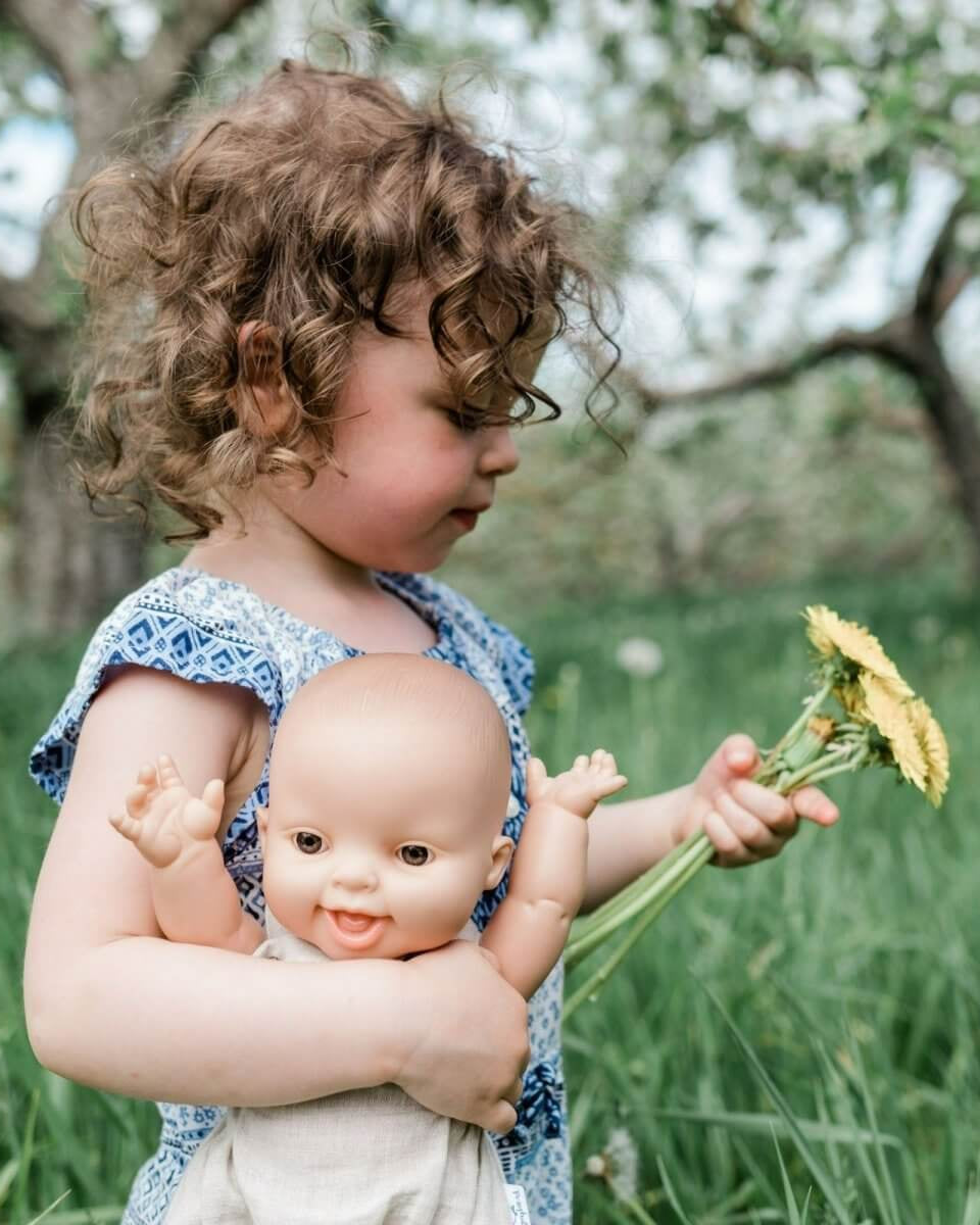 Poupée bébé Gordis en pyjama - Simon - Poupées - Boutique LeoLudo - Paola Reina
