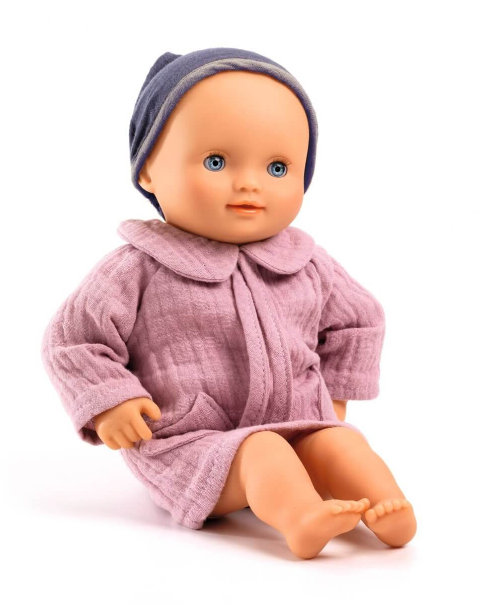 Poupée Pomea - Baby Dalhia en mauve - Poupées - Boutique LeoLudo - Djeco