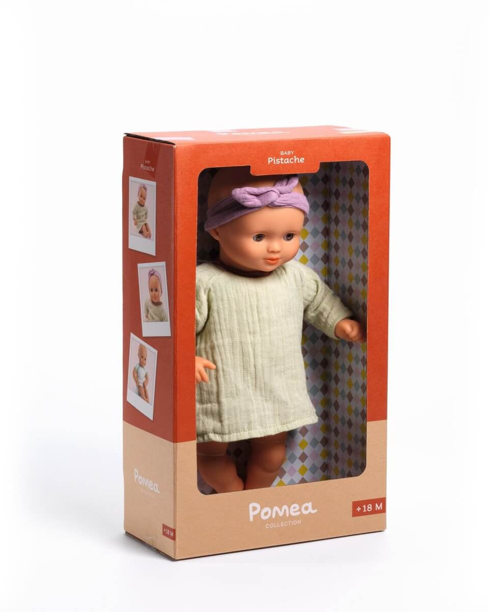 Poupée Pomea - Bébé Pistache - Poupées - Boutique LeoLudo - Djeco