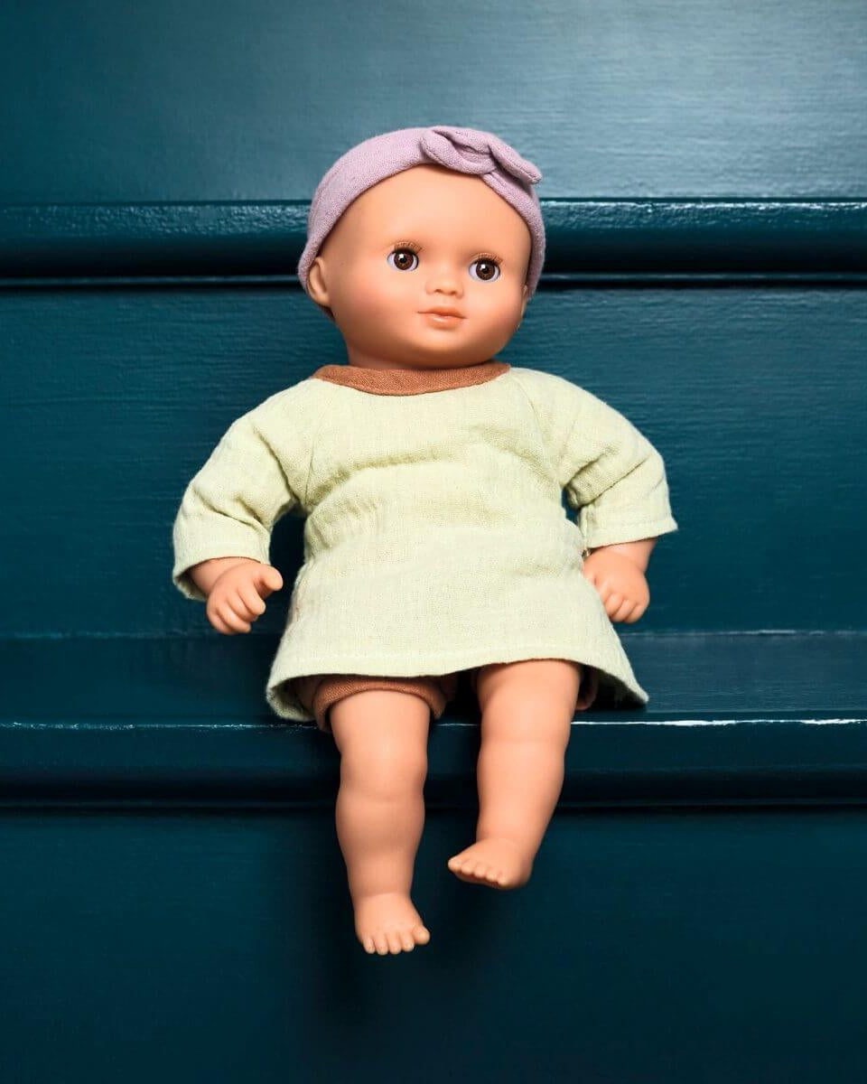 Poupée Pomea - Bébé Pistache - Poupées - Boutique LeoLudo - Djeco