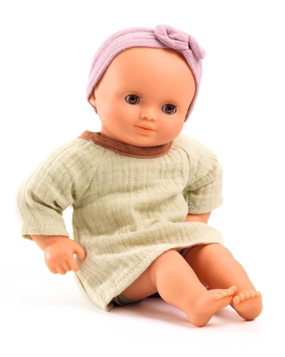 Poupée Pomea - Bébé Pistache - Poupées - Boutique LeoLudo - Djeco