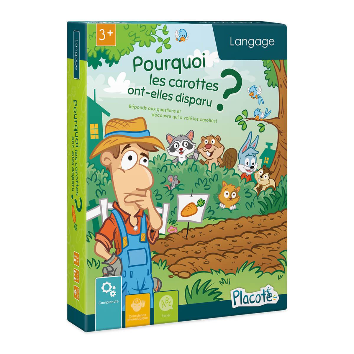 Pourquoi les carottes ont-elles disparu?-Placote-Boutique LeoLudo