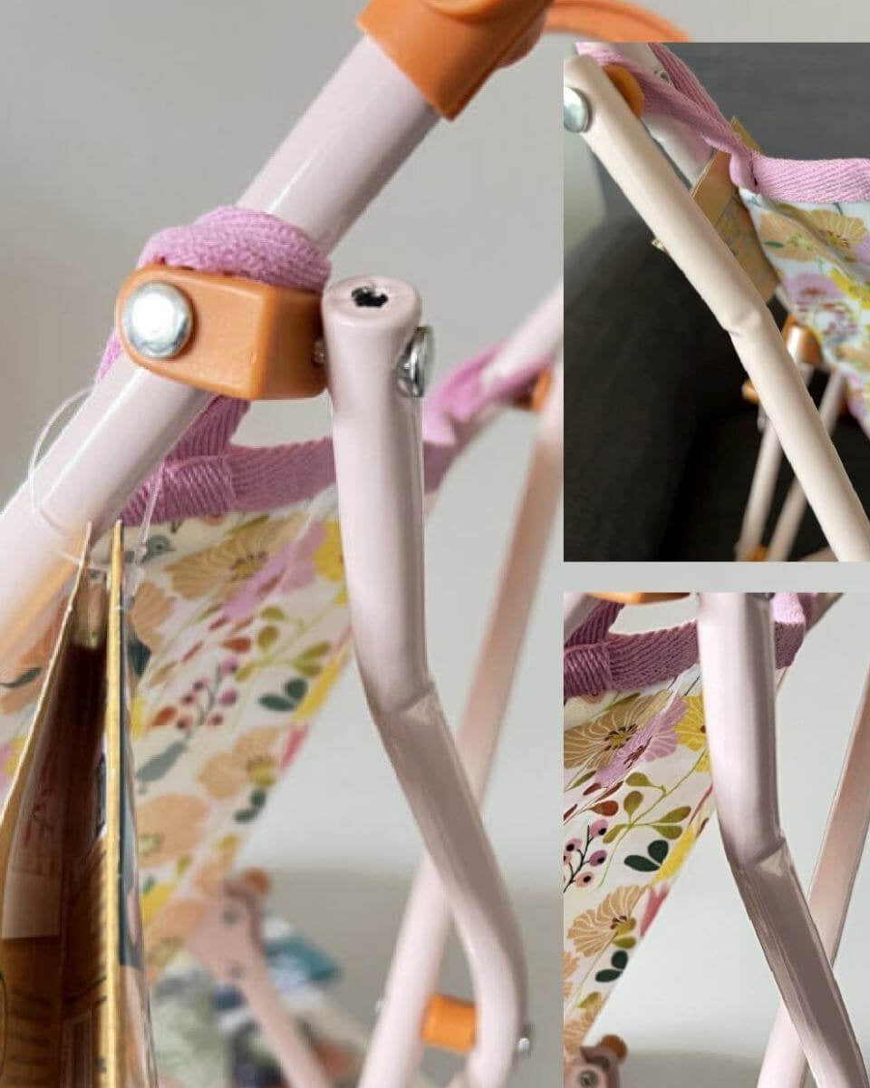 Poussette Flowers Pomea pour poupée (54 cm) - Accessoires poupée - Boutique LeoLudo - Djeco