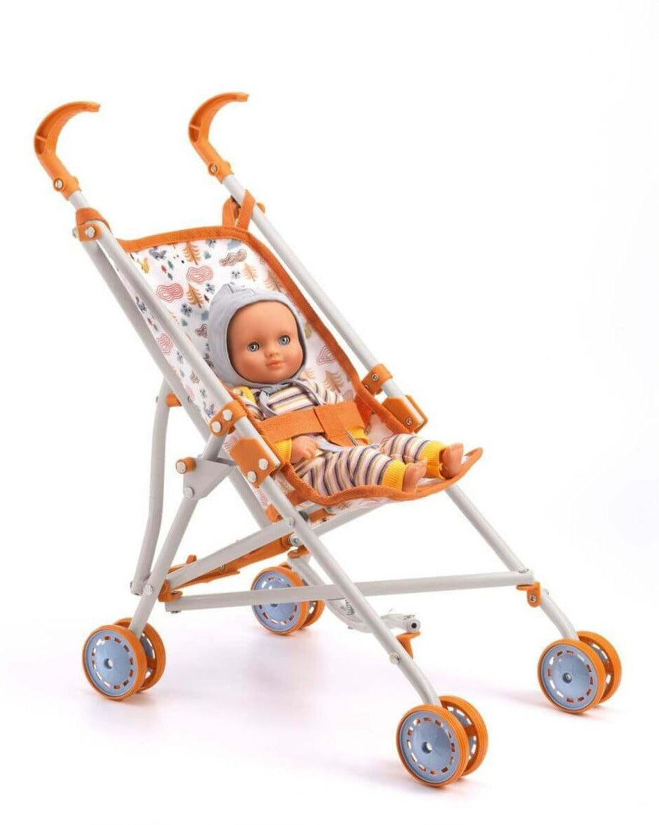 Poussette Forest Pomea pour poupée (54 cm) - Accessoires poupée - Boutique LeoLudo - Djeco