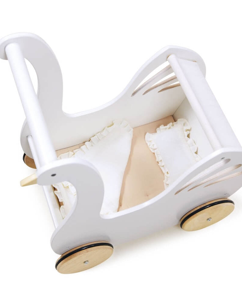 Poussette Sweet Swan pour poupée - Jouets d'imitation - Boutique LeoLudo - Tender Leaf Toys
