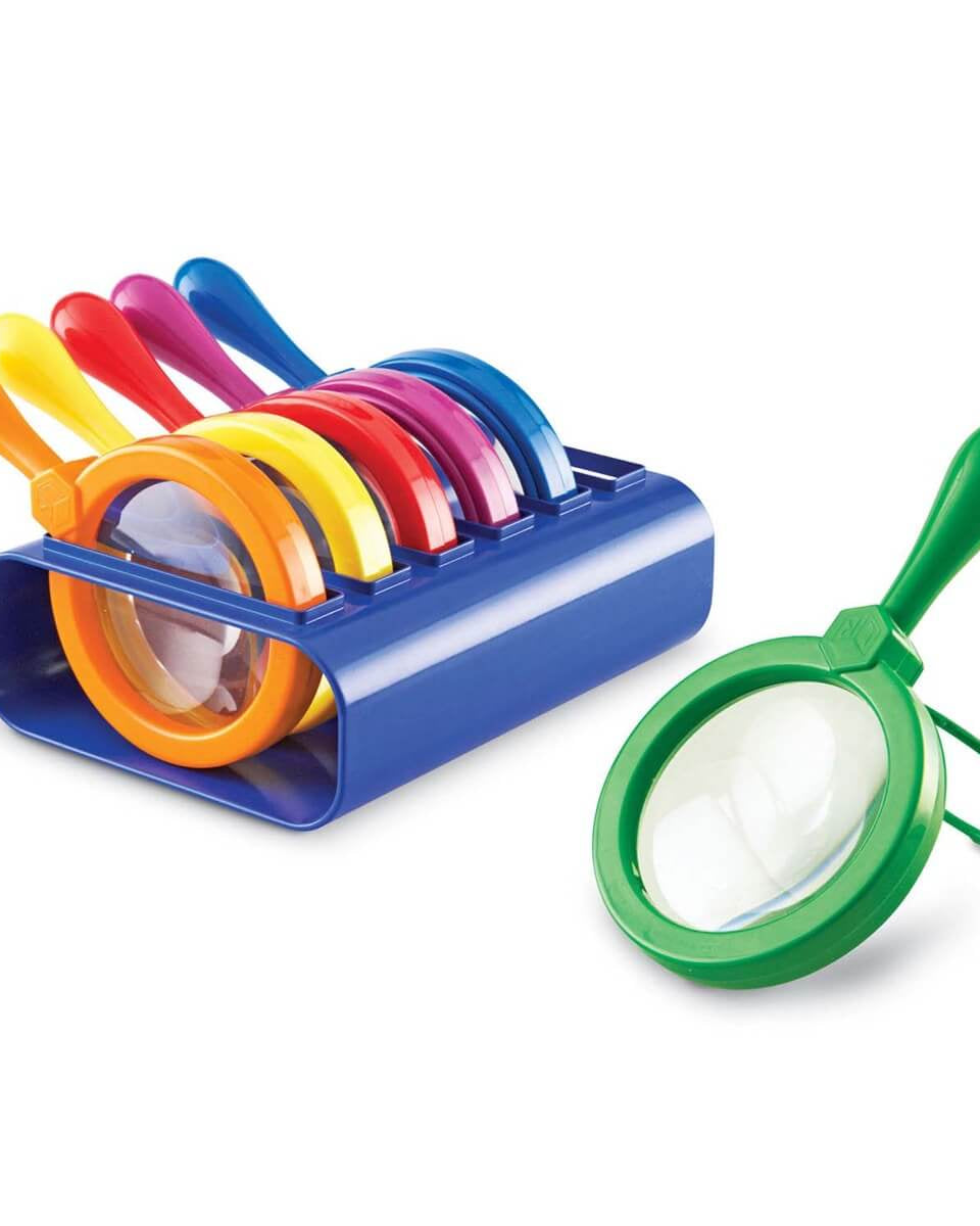 Primary Science - Loupes jumbo avec support - Jeux scientifiques - Boutique LeoLudo - Learning Resources