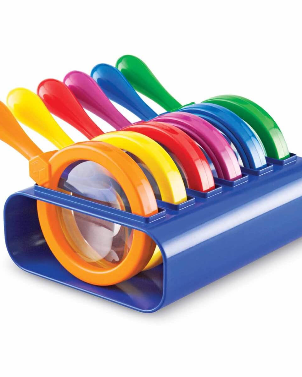Primary Science - Loupes jumbo avec support - Jeux scientifiques - Boutique LeoLudo - Learning Resources