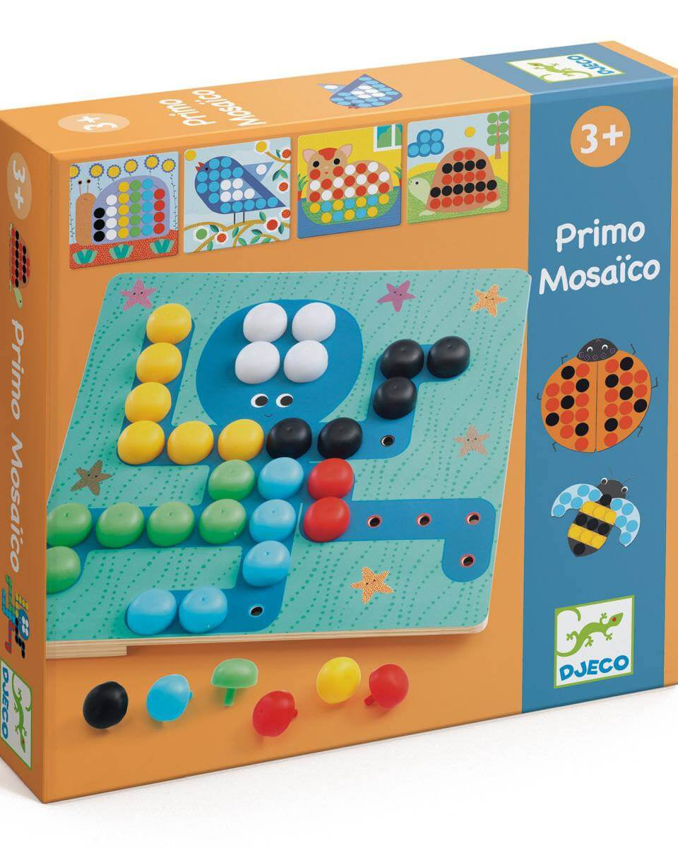Primo Mosaïco - Jeux de motricité fine - Boutique LeoLudo - Djeco