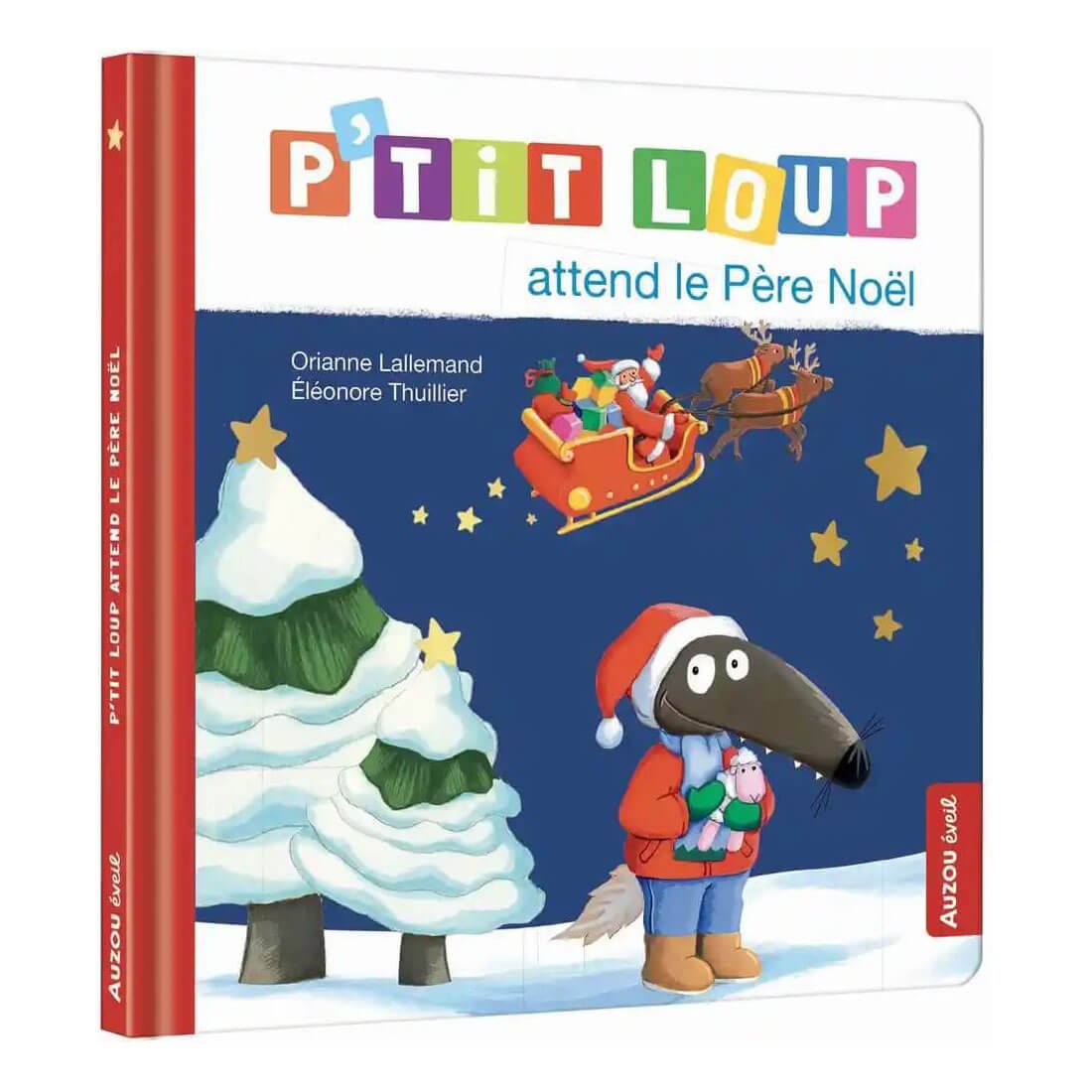 P'tit Loup attend le Père Noël -Livres- Boutique LeoLudo-Auzou