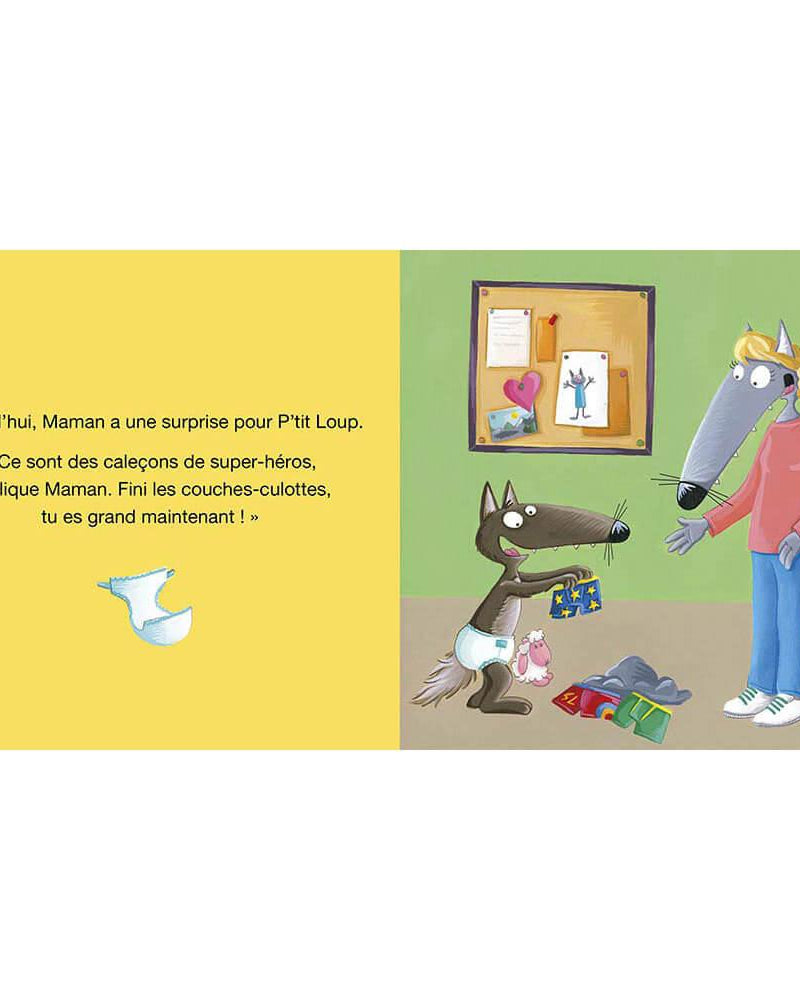 P'tit Loup ne met plus de couches - Livres - Boutique LeoLudo - Auzou