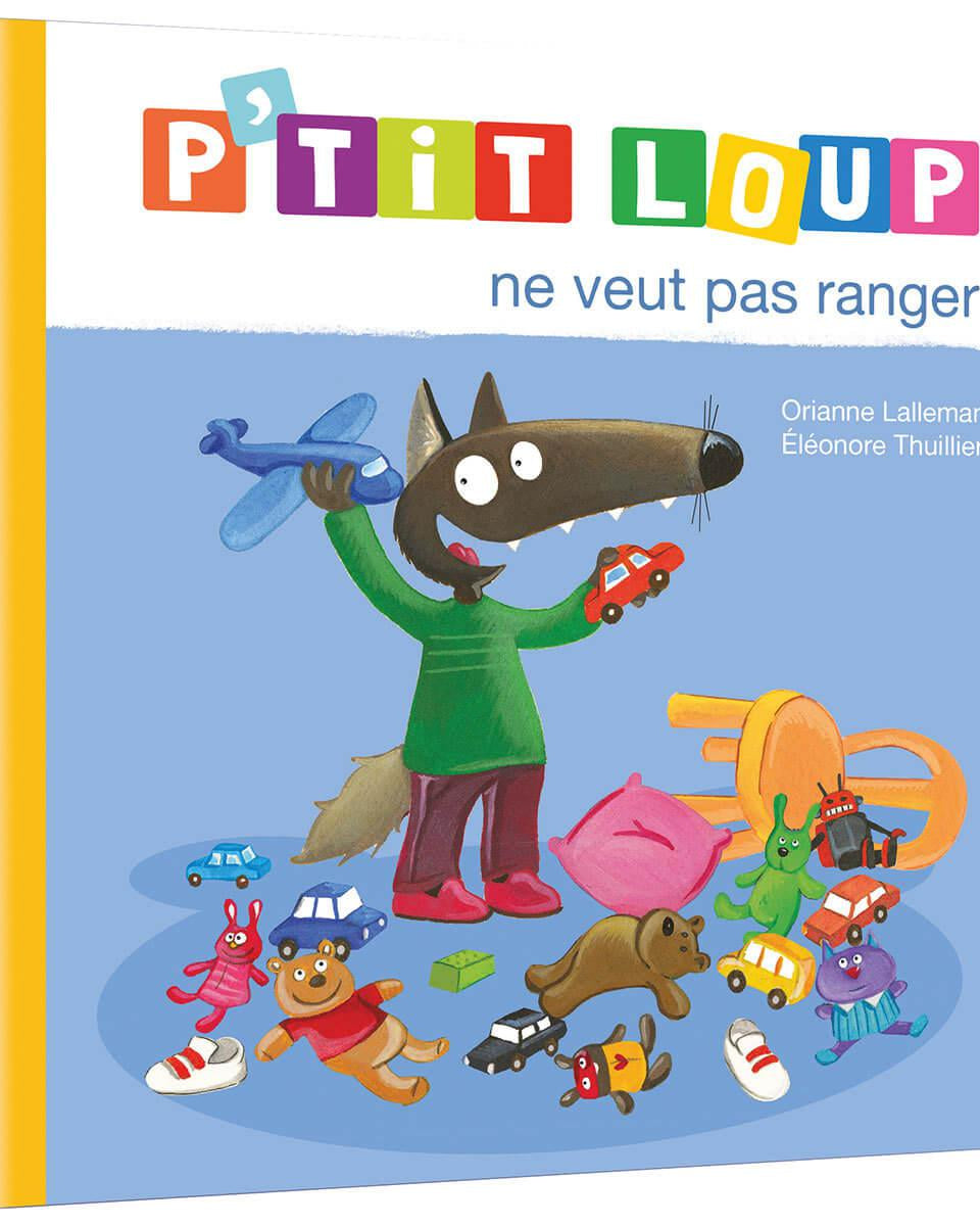 P'tit Loup ne veut pas ranger - Livres - Boutique LeoLudo - Auzou