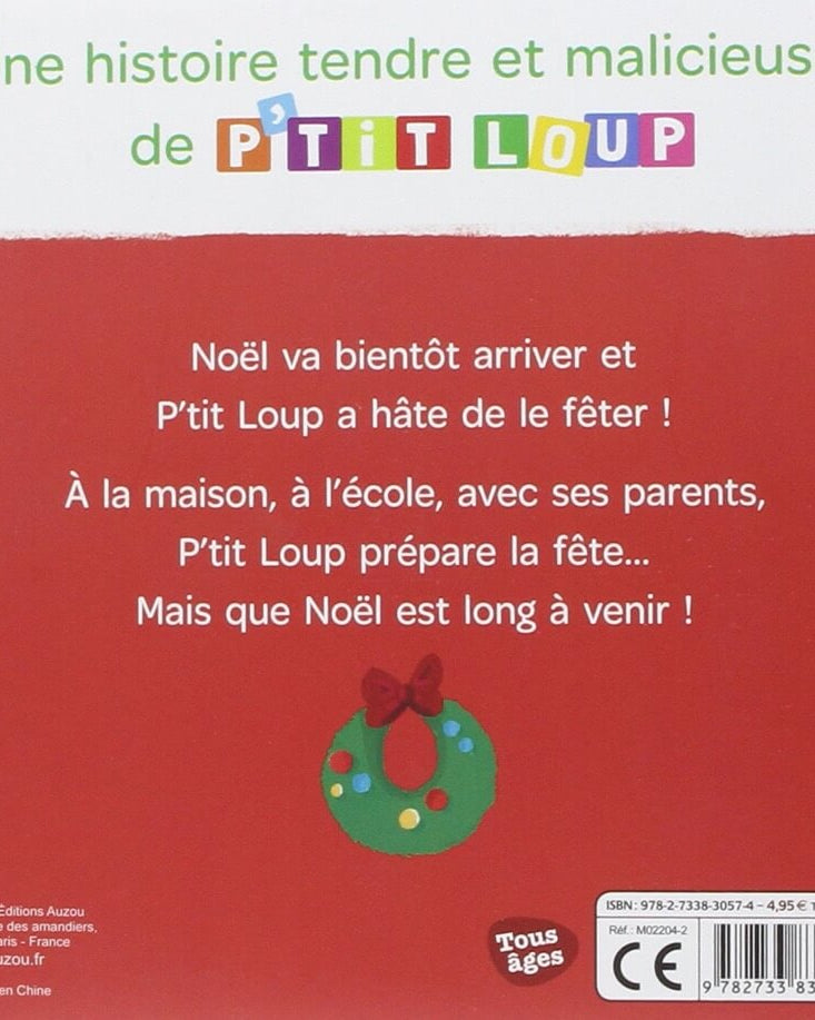 P'tit Loup prépare Noël -Livres- Boutique LeoLudo-Auzou
