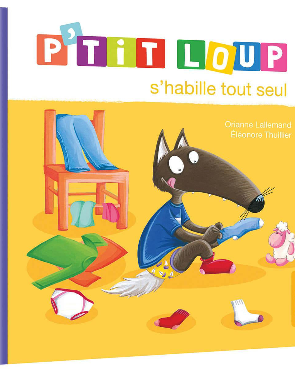 P'tit Loup s'habille tout seul - Livres - Boutique LeoLudo - Auzou