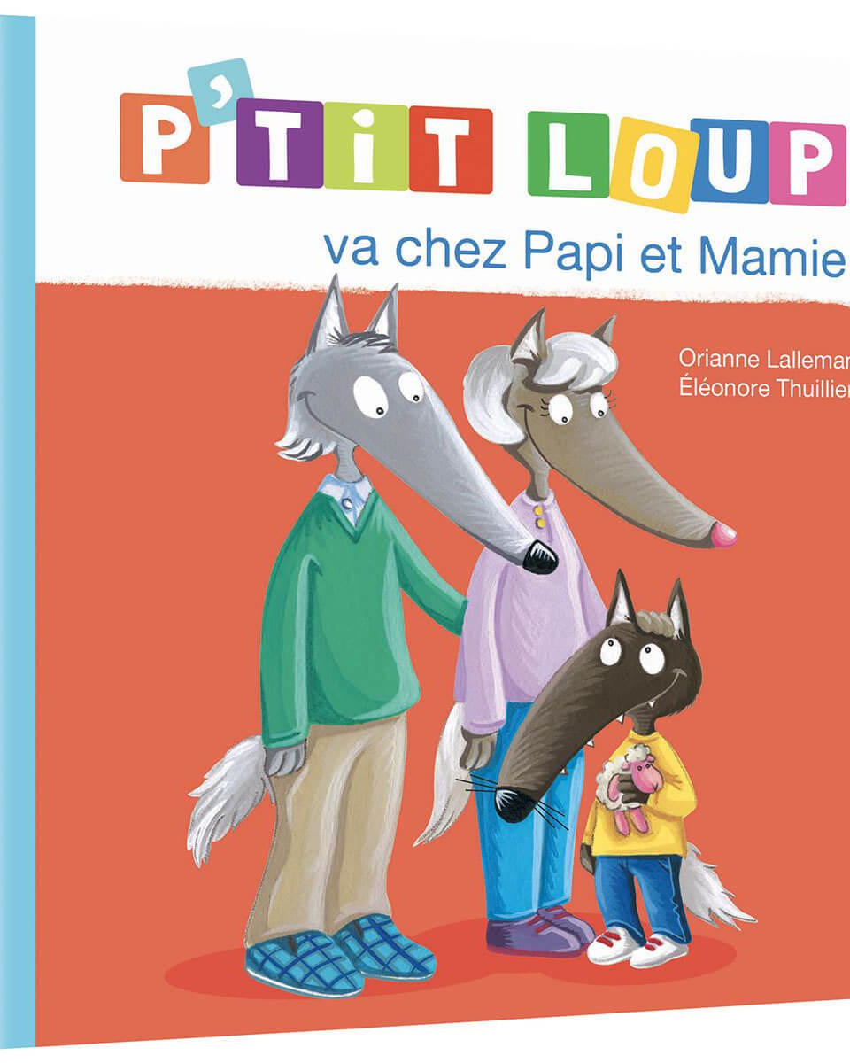 P'tit Loup va chez Papi et Mamie - Livres - Boutique LeoLudo - Auzou