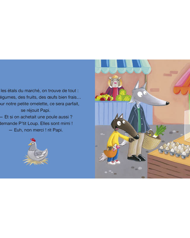 P'tit Loup va chez Papi et Mamie - Livres - Boutique LeoLudo - Auzou