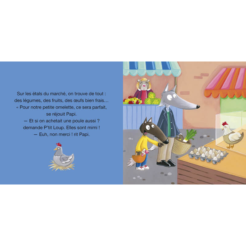 P'tit Loup va chez Papi et Mamie - Livres - Boutique LeoLudo - Auzou