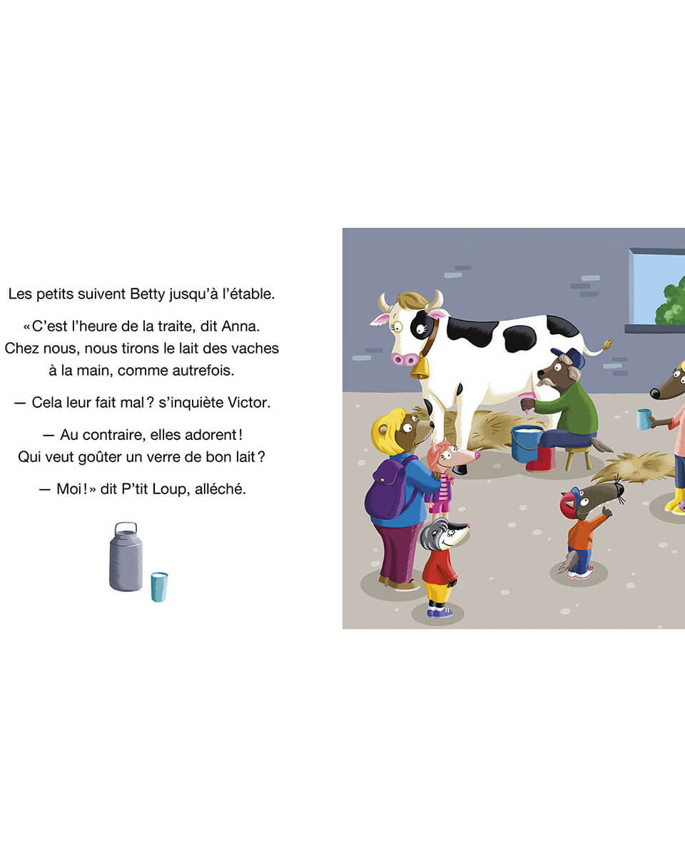 P'tit Loup visite une ferme - Livres - Boutique LeoLudo - Auzou