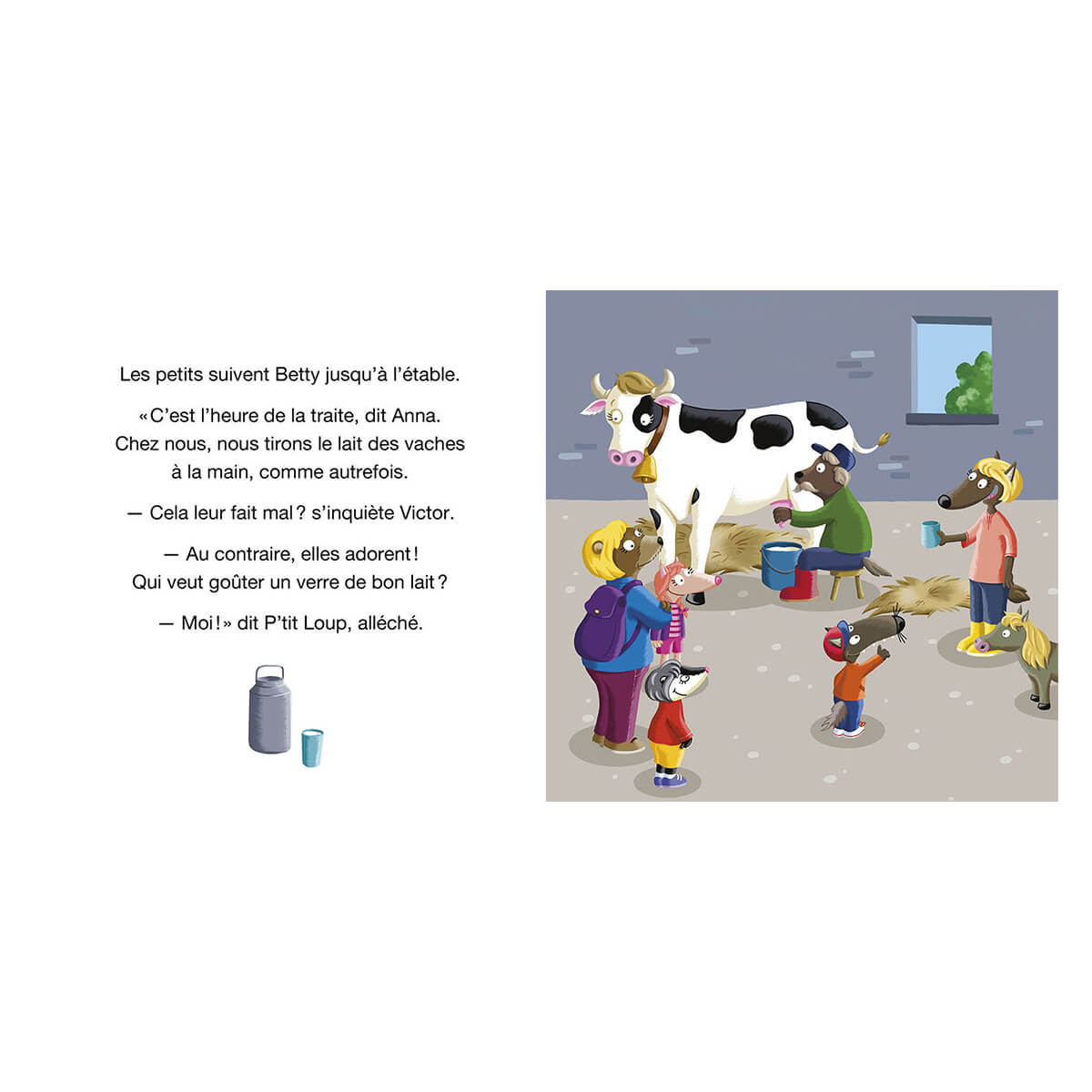 P'tit Loup visite une ferme - Livres - Boutique LeoLudo - Auzou