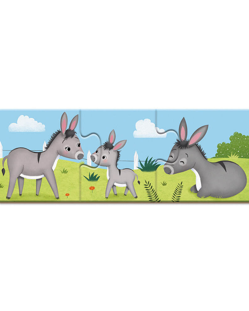 Puzzle d'association Trionimo (10 x 3 pcs) - Casse - têtes - Boutique LeoLudo - Janod