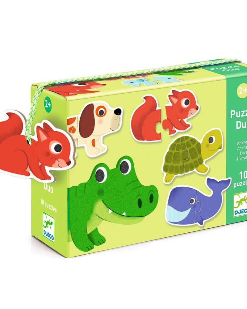 Puzzle duo - Animaux - Casse - têtes - Boutique LeoLudo - Djeco