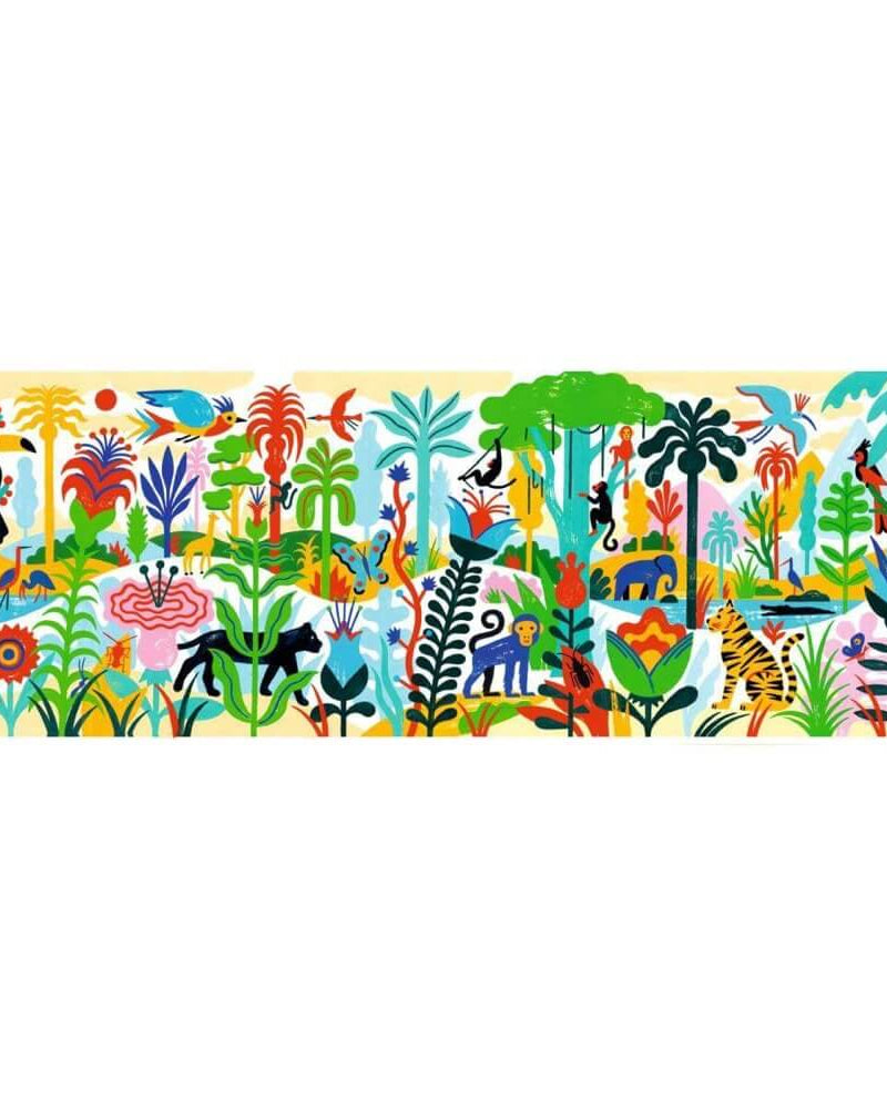 Puzzle gallery - Jungle (100 pcs) - Casse - têtes - Boutique LeoLudo - Djeco