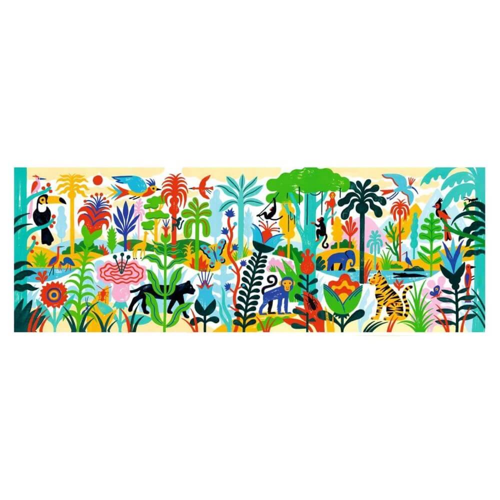 Puzzle gallery - Jungle (100 pcs) - Casse - têtes - Boutique LeoLudo - Djeco