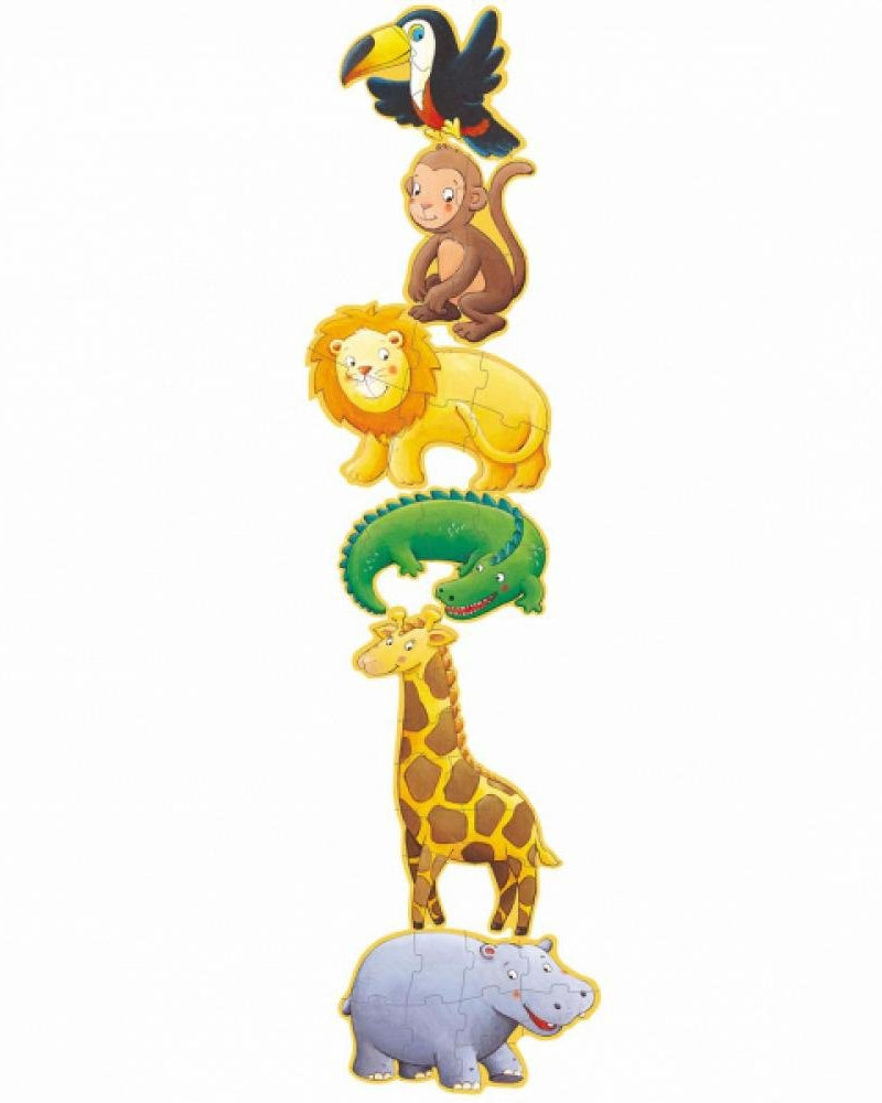 Puzzle géant - Ouistiti et ses amis (4,6,9 pièces) - Casse - têtes - Boutique LeoLudo - Djeco