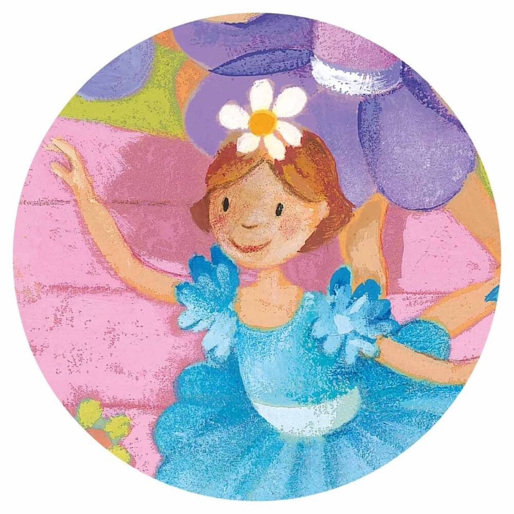 Puzzle silhouette - Ballerine (36 pcs)-Djeco-Boutique LeoLudo