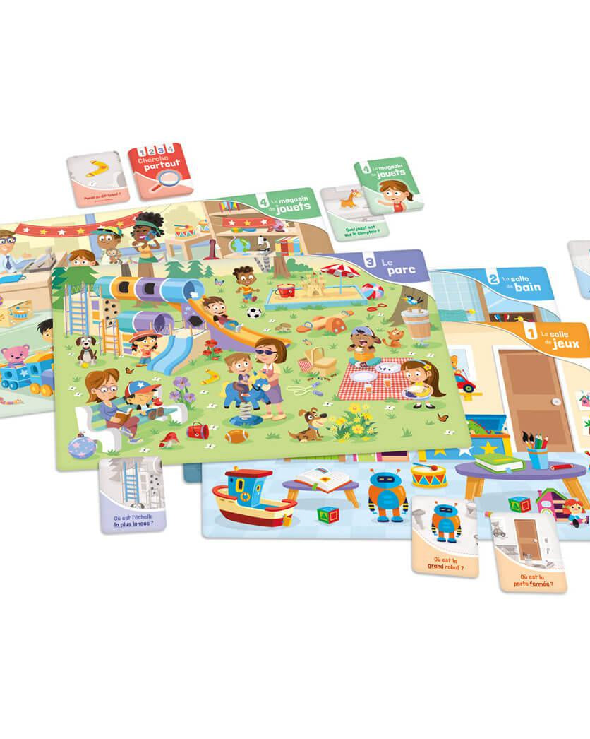 Qui cherche quoi où comment? - Jeux de société - Boutique LeoLudo - Placote