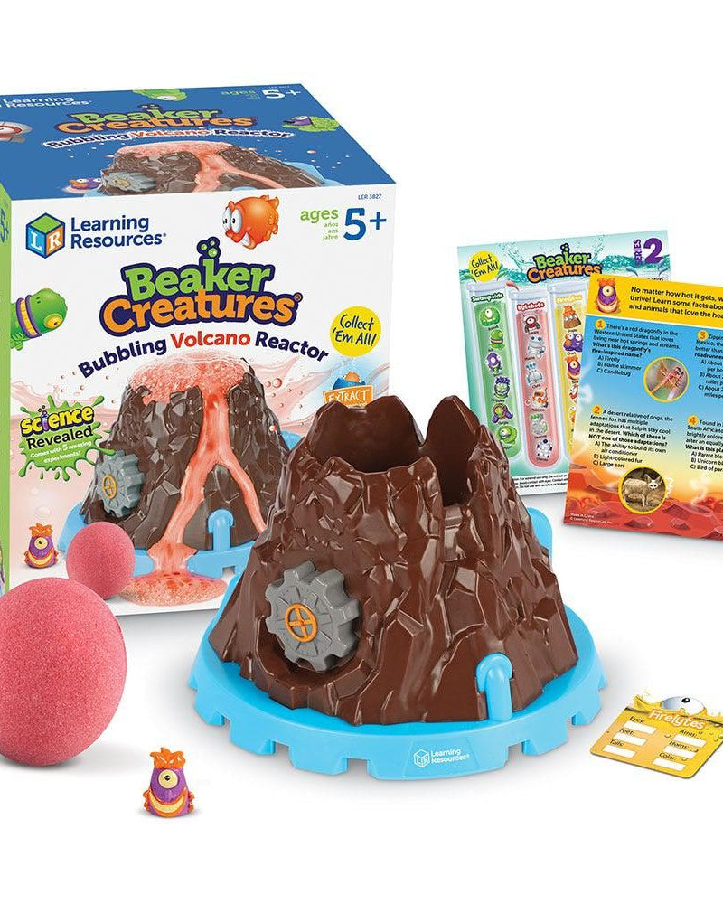 Réacteur volcanique bouillonnant Beaker Creatures - Jeux scientifiques - Boutique LeoLudo - Learning Resources