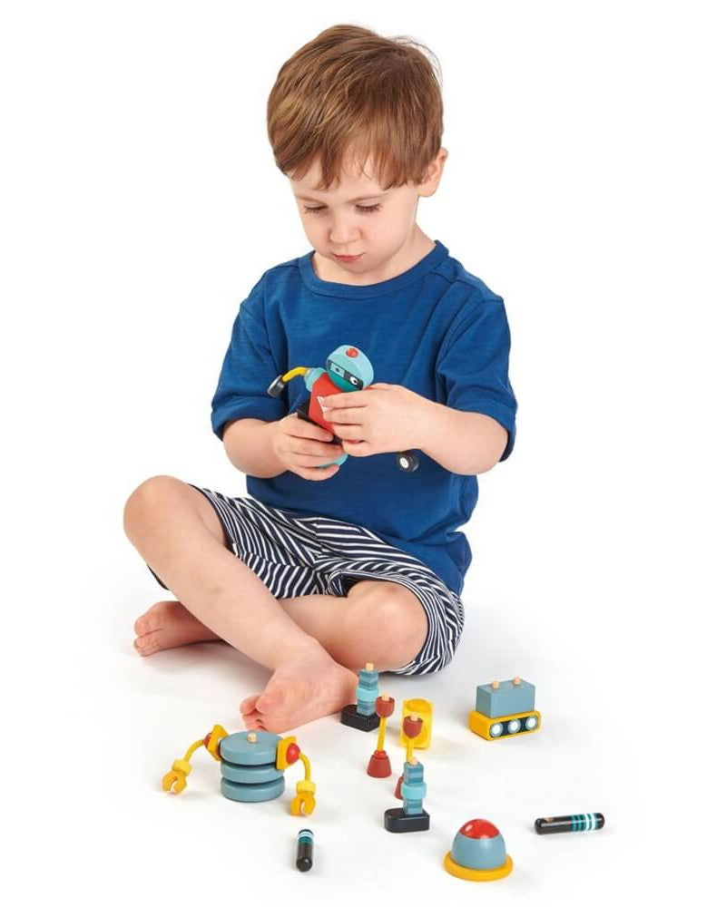 Robots à construire - Jeux d'assemblage - Boutique LeoLudo - Tender Leaf Toys
