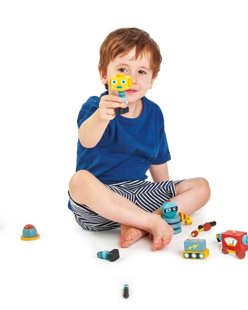 Robots à construire - Jeux d'assemblage - Boutique LeoLudo - Tender Leaf Toys