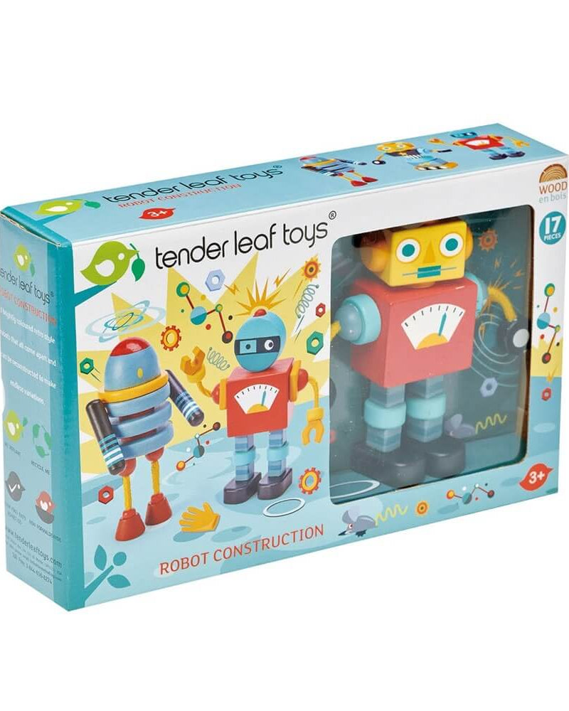 Robots à construire - Jeux d'assemblage - Boutique LeoLudo - Tender Leaf Toys