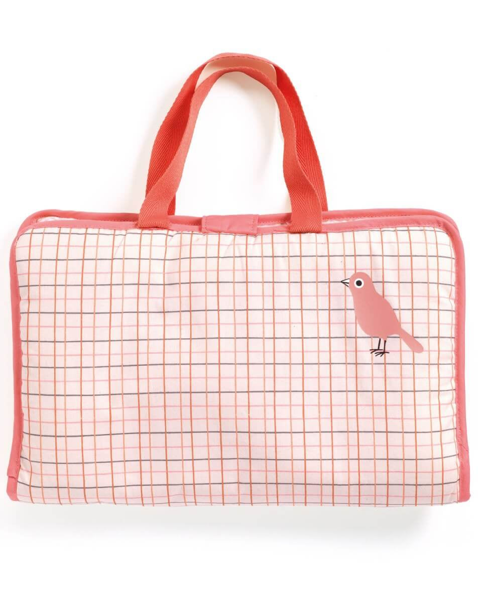 Sac à langer Pink Peak pour poupée Pomea - Accessoires poupée - Boutique LeoLudo - Djeco