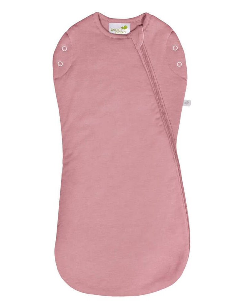 Sac de nuit en bambou pour nouveau-né - Rose Lotus (1.0 tog) -Vêtements- Boutique LeoLudo-Perlimpinpin