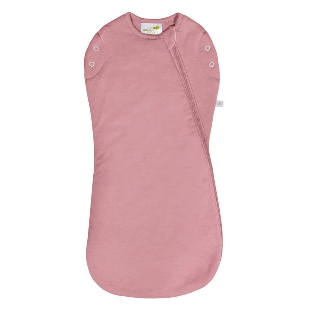 Sac de nuit en bambou pour nouveau-né - Rose Lotus (1.0 tog) -Vêtements- Boutique LeoLudo-Perlimpinpin