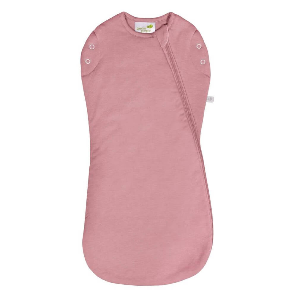 Sac de nuit en bambou pour nouveau-né - Rose Lotus (1.0 tog)-Literie-Perlimpinpin-Boutique LeoLudo