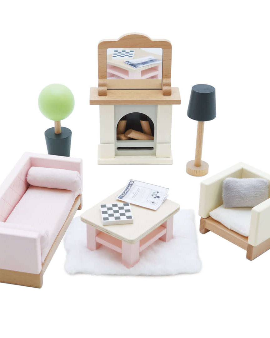Salon Daisylane pour maison de poupée - Accessoires de maison de poupées - Boutique LeoLudo - Le Toy Van