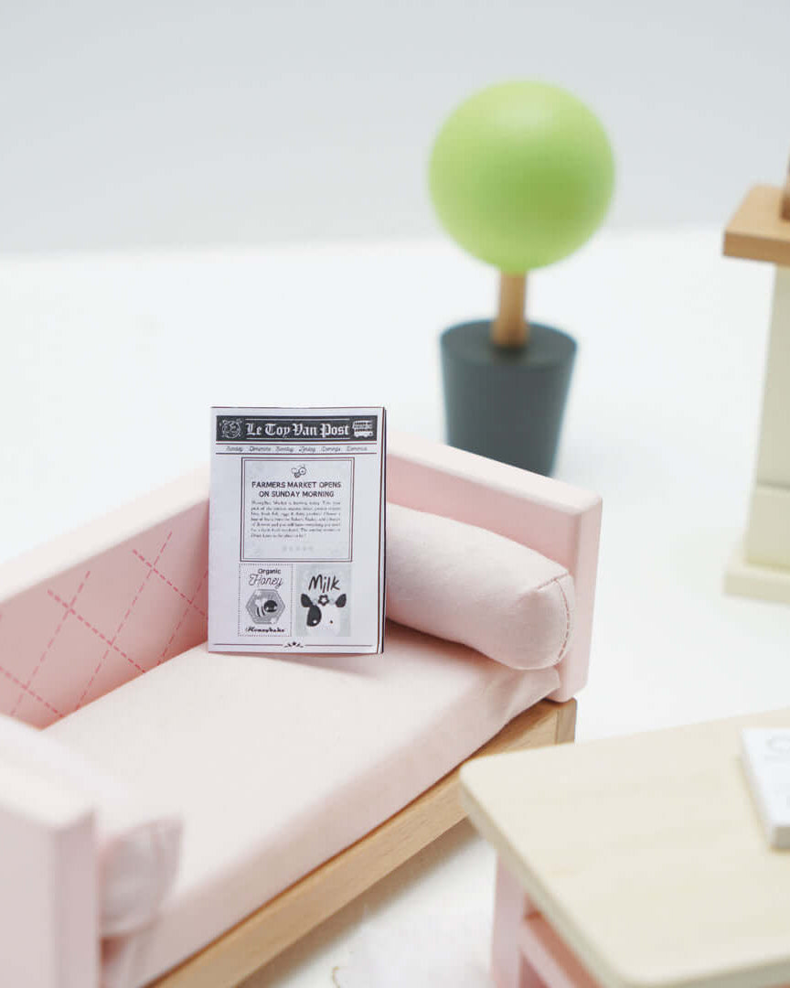 Salon Daisylane pour maison de poupée - Accessoires de maison de poupées - Boutique LeoLudo - Le Toy Van