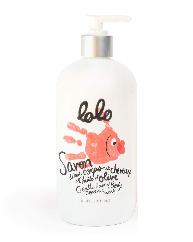 Savon délicat corps et cheveux à l'huile d'olive - Soins et hygiène - Boutique LeoLudo - lolo et moi
