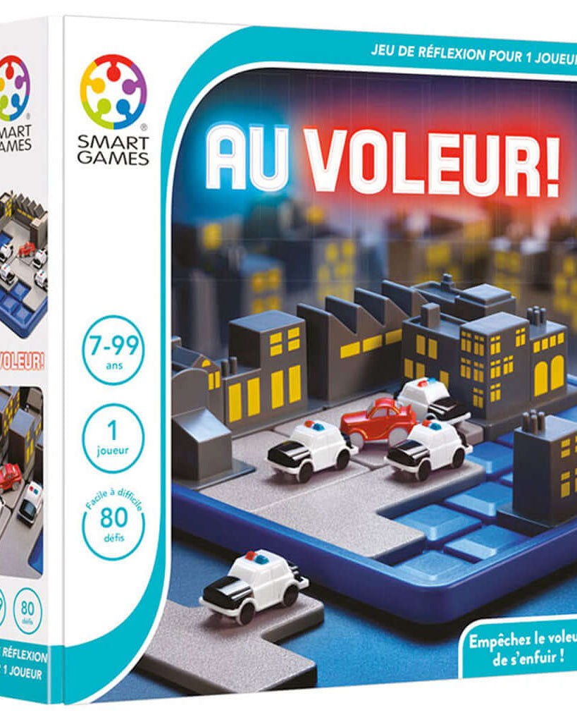 Smart Games - Au voleur -Jeux de logique- Boutique LeoLudo-Smart Games