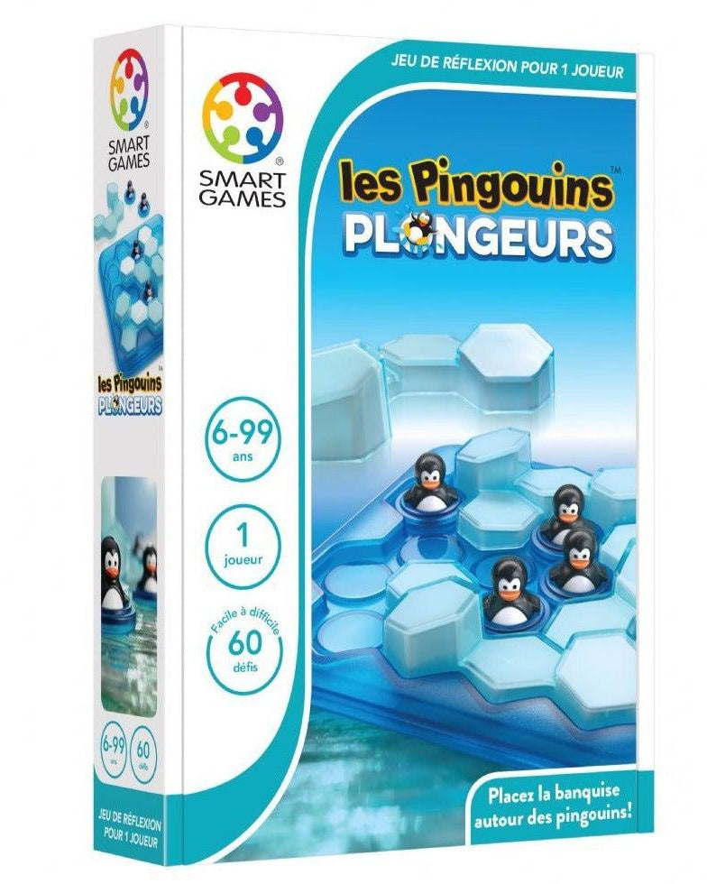 Smart Games - Les pingouins plongeurs - Jeux de logique - Boutique LeoLudo - Smart Games