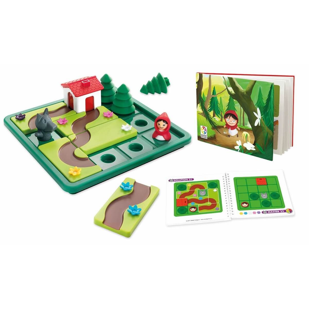 Smart Games - Petit chaperon rouge (deluxe) - Jeux de logique - Boutique LeoLudo - Smart Games