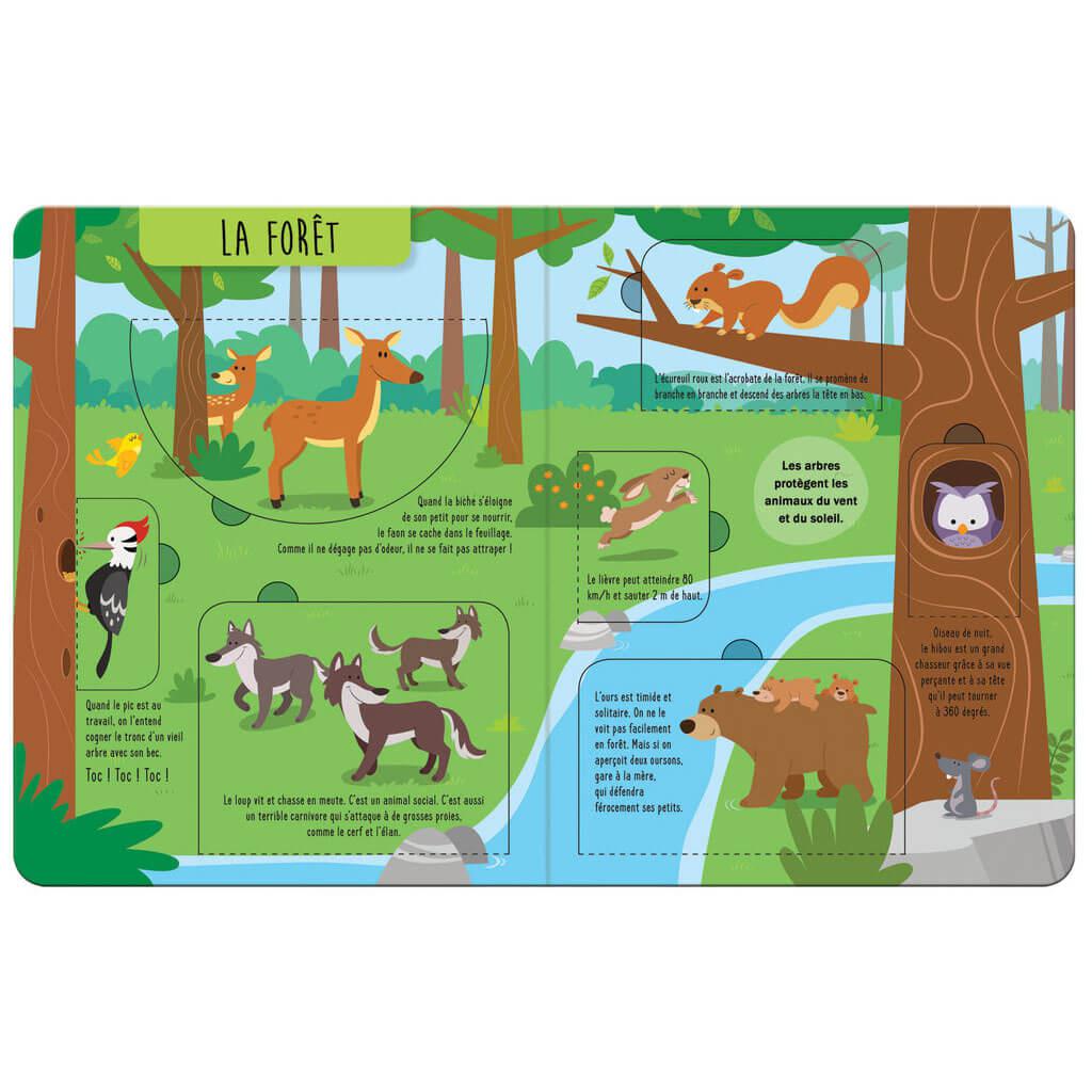 Soulève et découvre - Tes amis les animaux - Livres - Boutique LeoLudo - Petits Génies