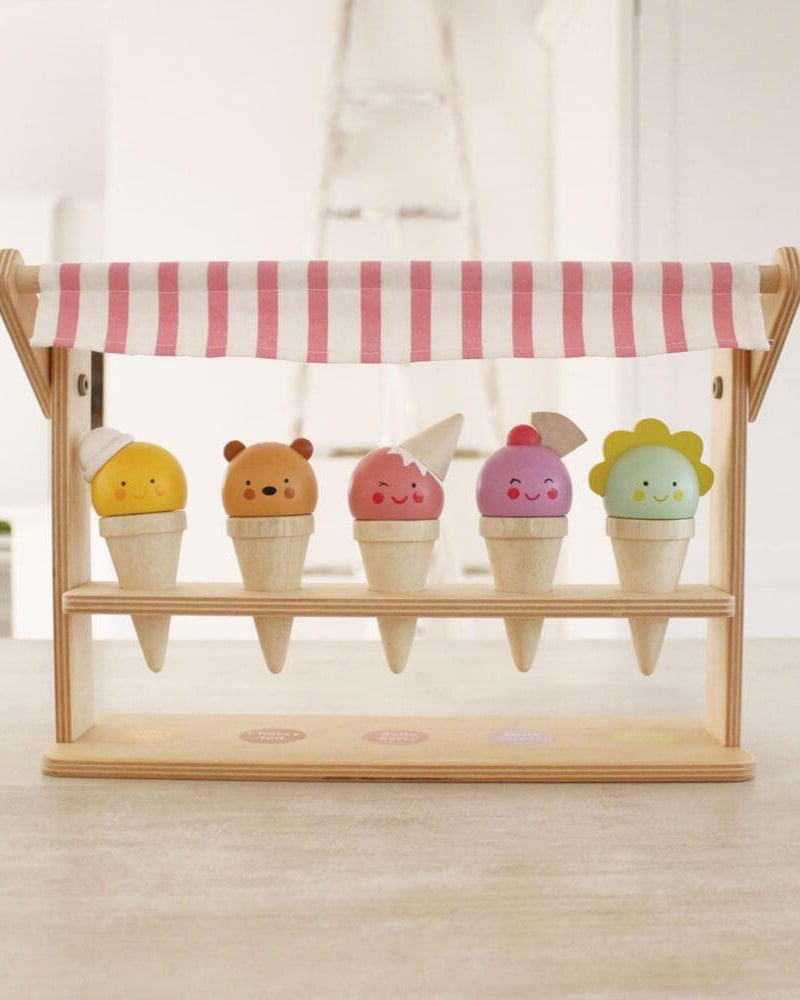Sourires et boules de glace - Jouets d'imitation - Boutique LeoLudo - Tender Leaf Toys