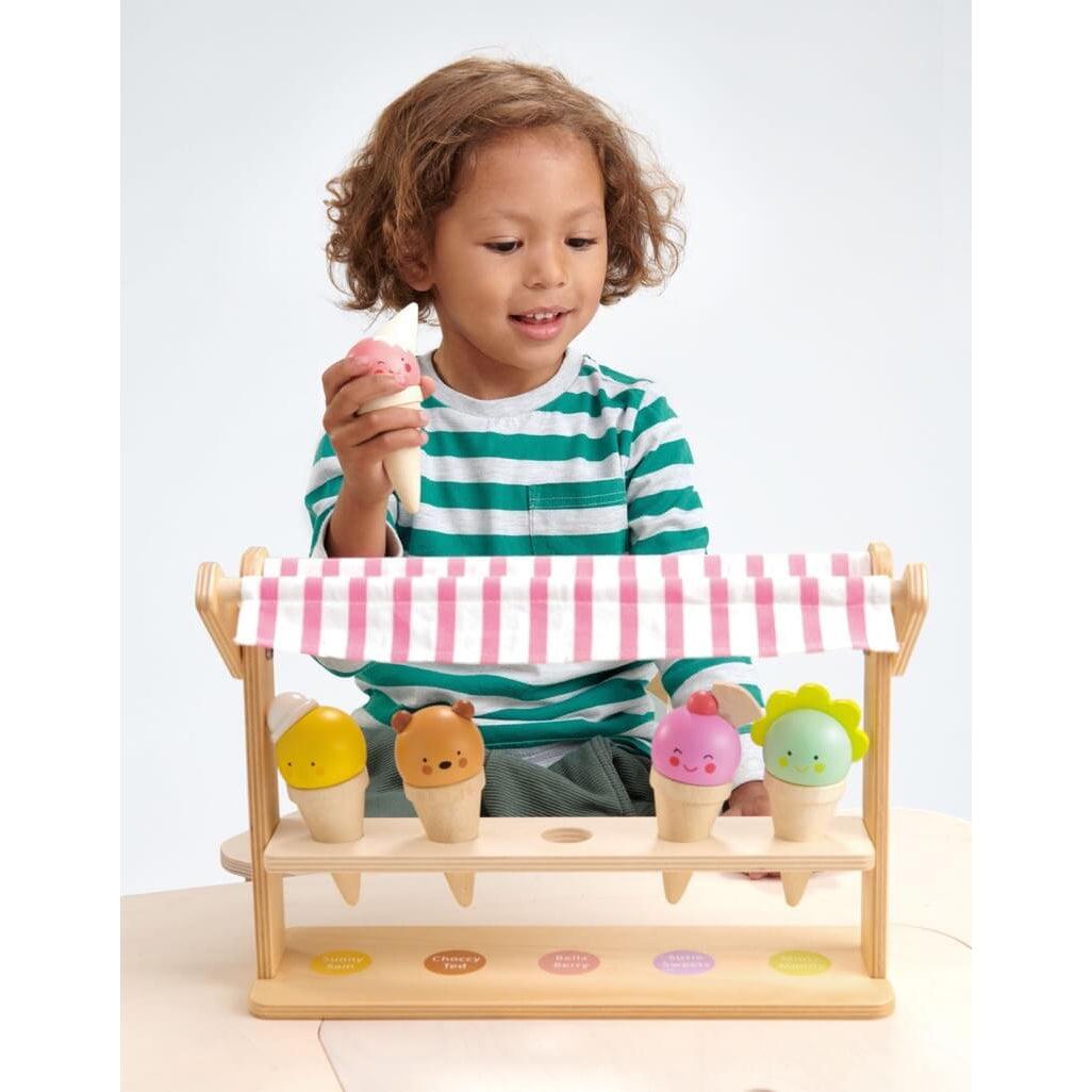 Sourires et boules de glace - Jouets d'imitation - Boutique LeoLudo - Tender Leaf Toys