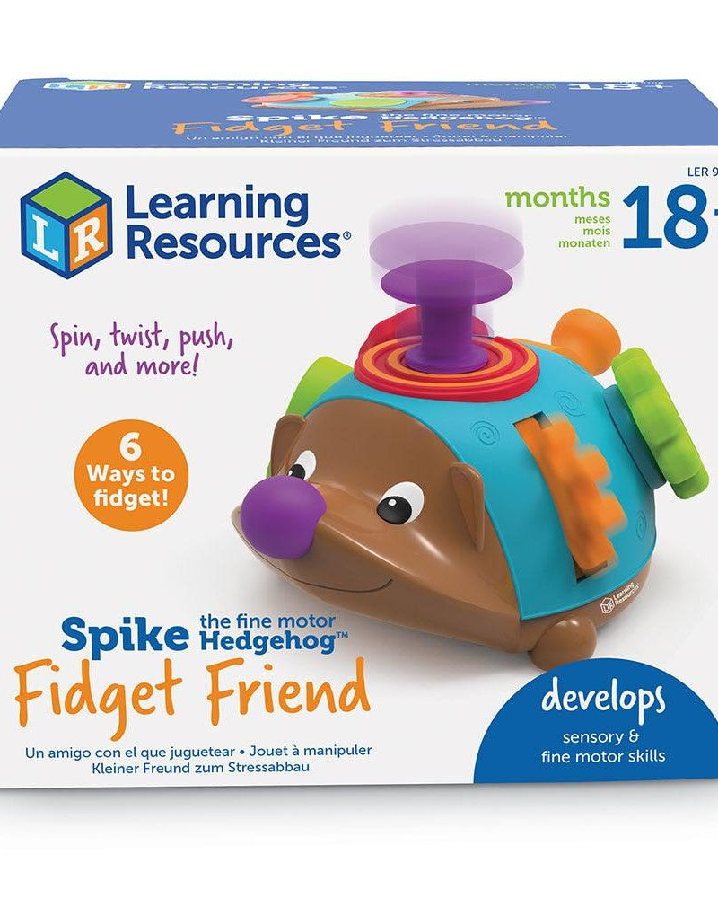 Spike le hérisson de motricité fine Fidget Friend - Jeux de motricité fine - Boutique LeoLudo - Learning Resources