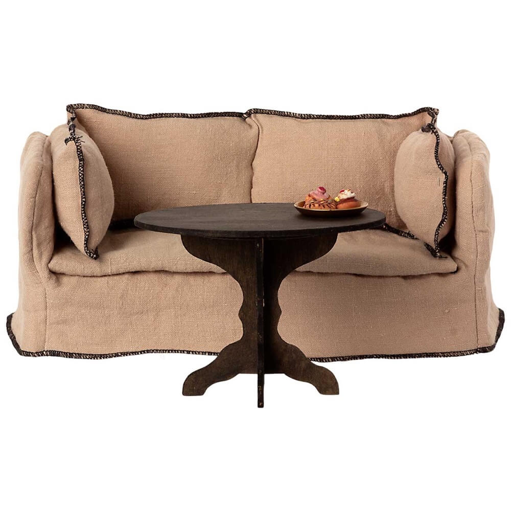 Table basse miniature - Accessoires de maison de poupées - Boutique LeoLudo - Maileg