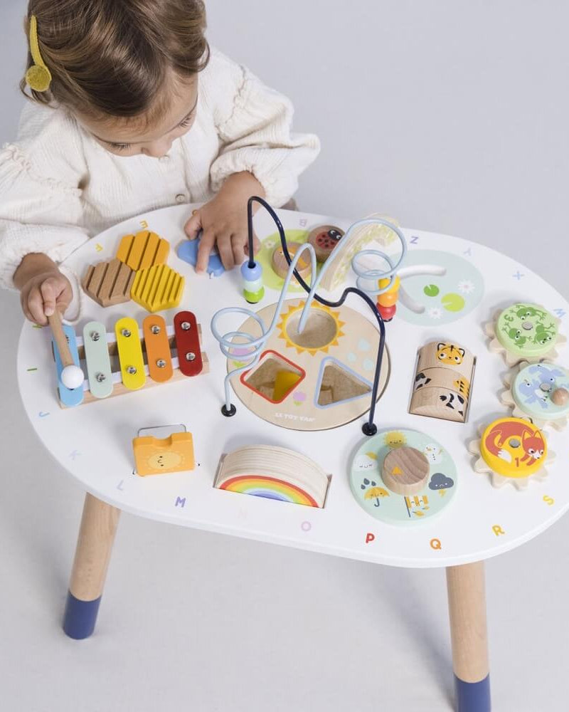 Table d'activité Petilou - Tables d'activités - Boutique LeoLudo - Le Toy Van