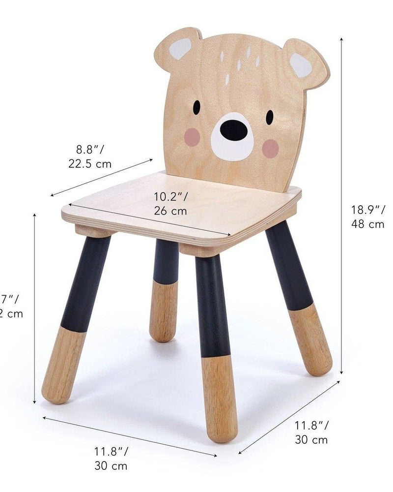 Table et chaises lapin & ours - Meubles - Boutique LeoLudo - Tender Leaf Toys